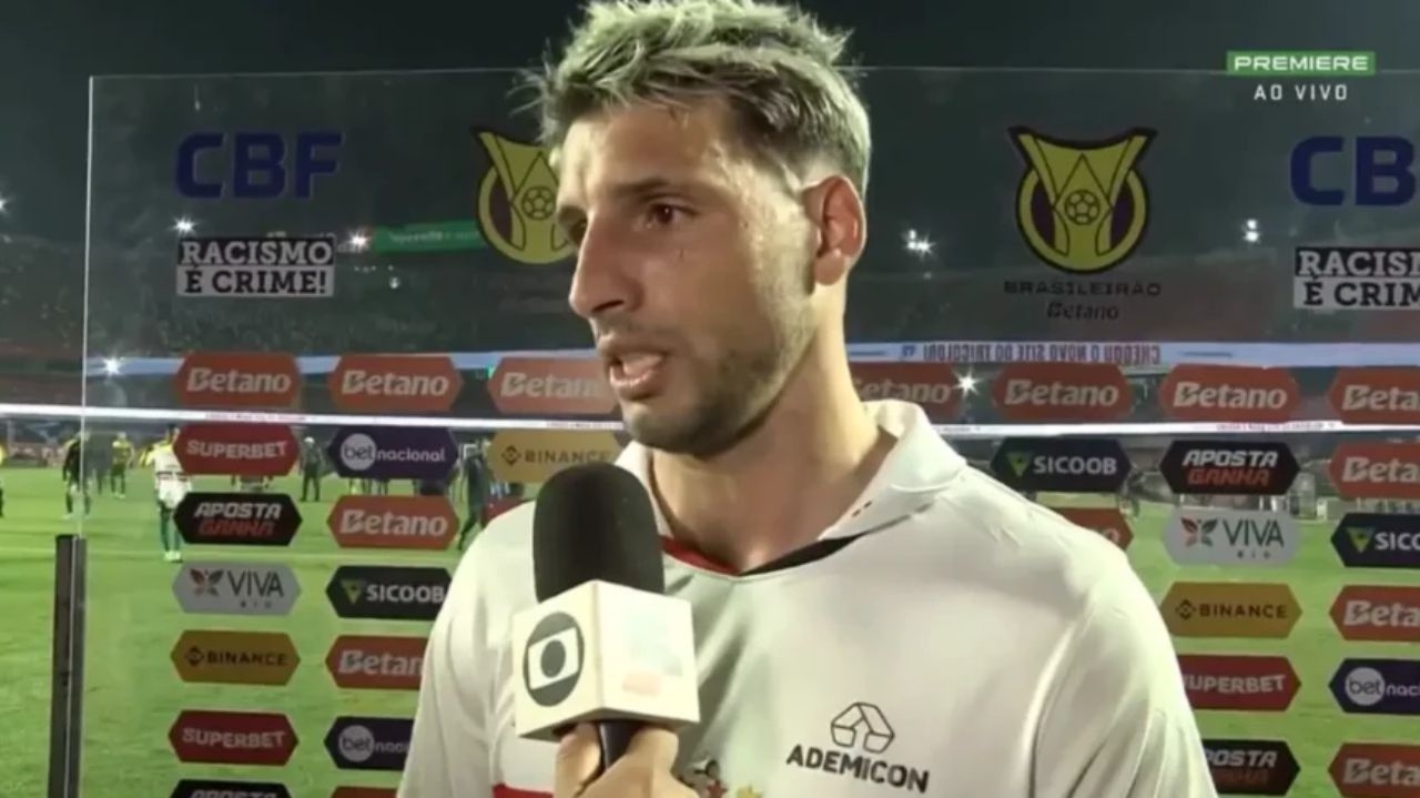 Calleri fala sobre postura do São Paulo e vaias da torcida na derrota para o Cuiabá