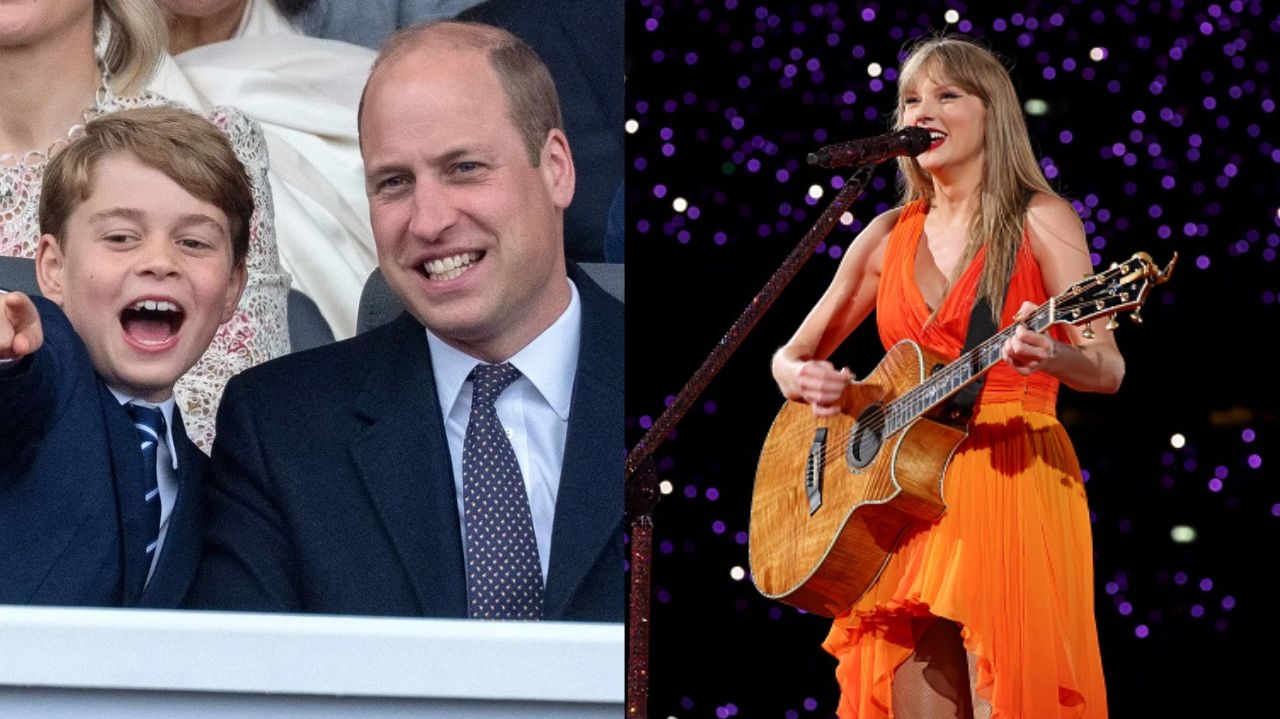 Principe William leva filhos ao show de Taylor Swift em Londres