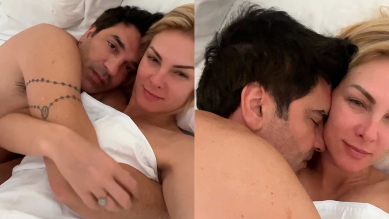 Ana Hickmann compartilha vídeo romântico com Edu Guedes