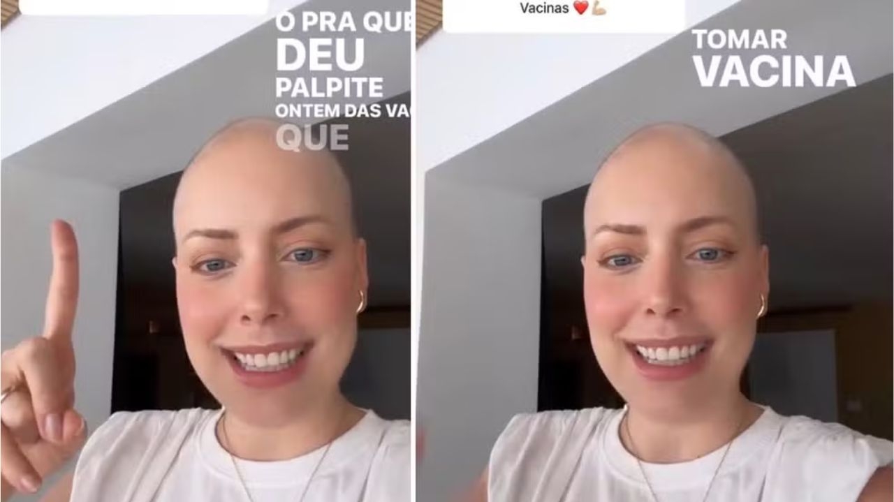 Após transplante de medula óssea, Fabiana Justus pode tomar vacina e comemora: “Muito feliz”