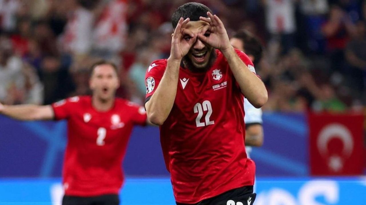 Geórgia vence Portugal e avança para a próxima fase da Eurocopa