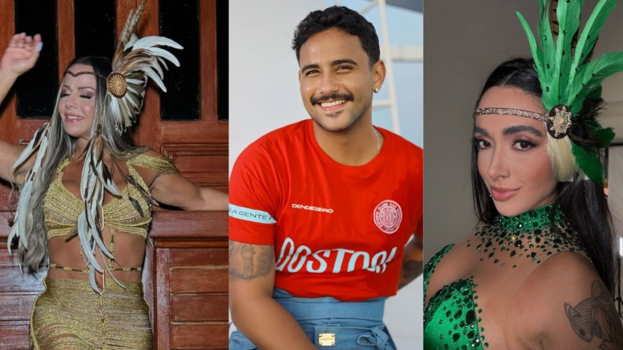 Artistas exibem looks para a festa do Boi Bumbá em Parintins