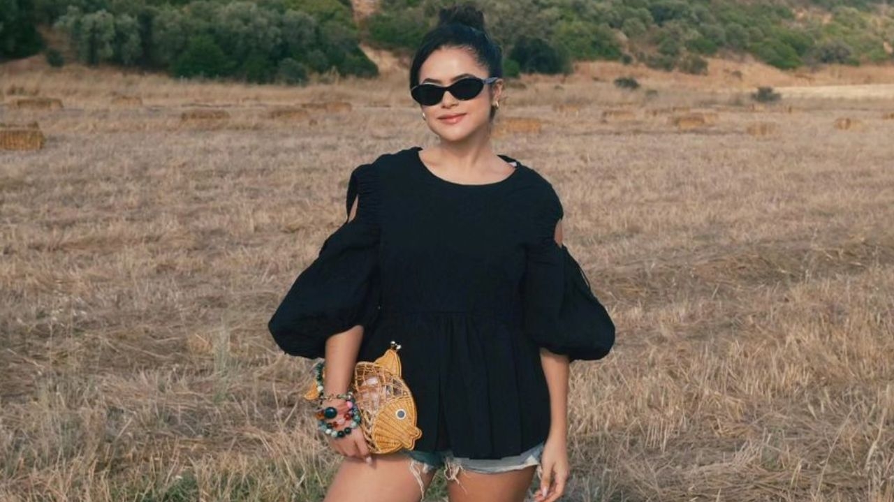 Maisa utiliza acessório inusitado durante viagem em Portugal