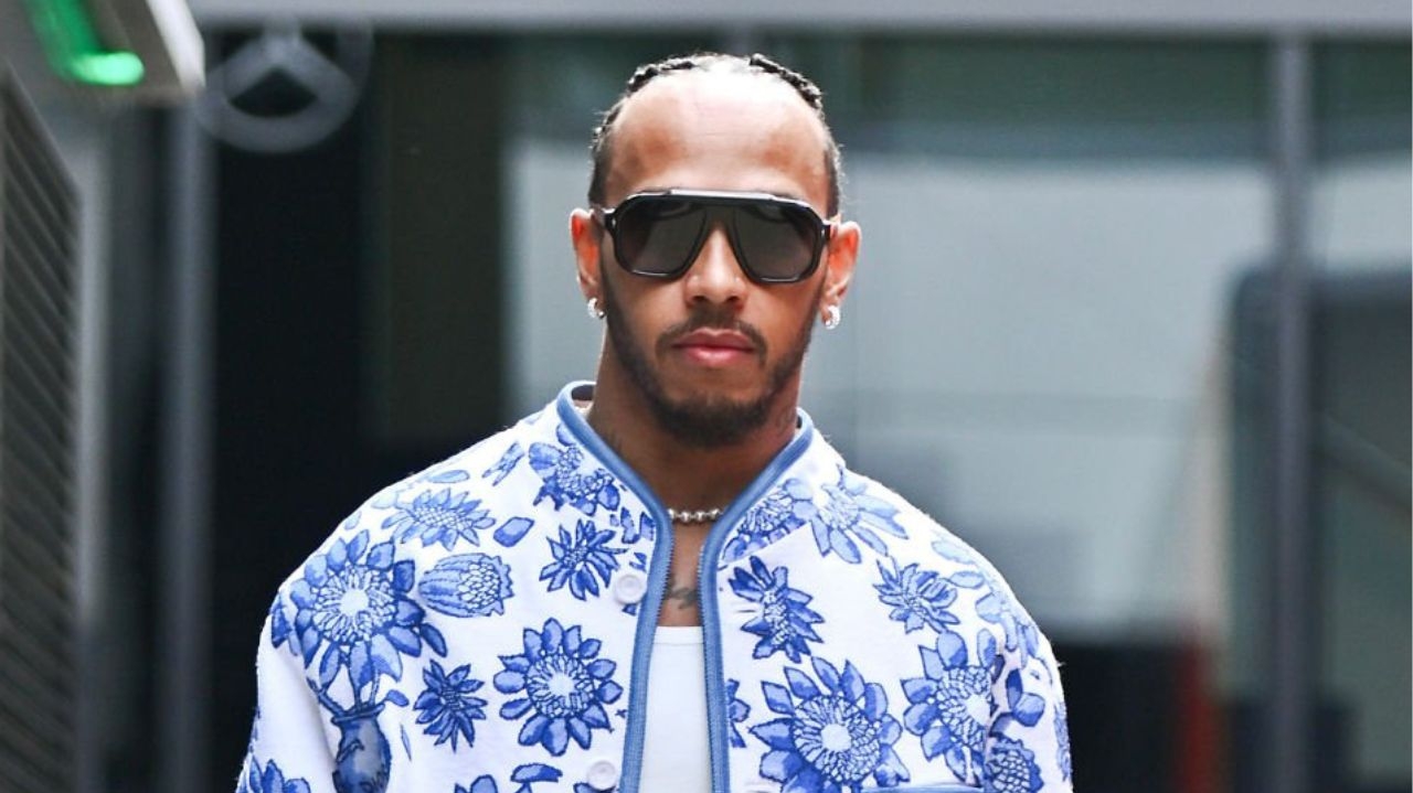 Lewis Hamilton veste Dior para o GP da Inglaterra