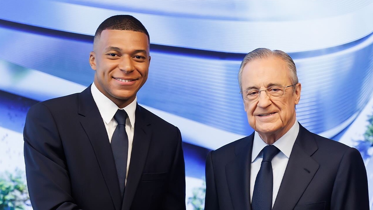 Mbappé é oficialmente apresentado no Real Madrid