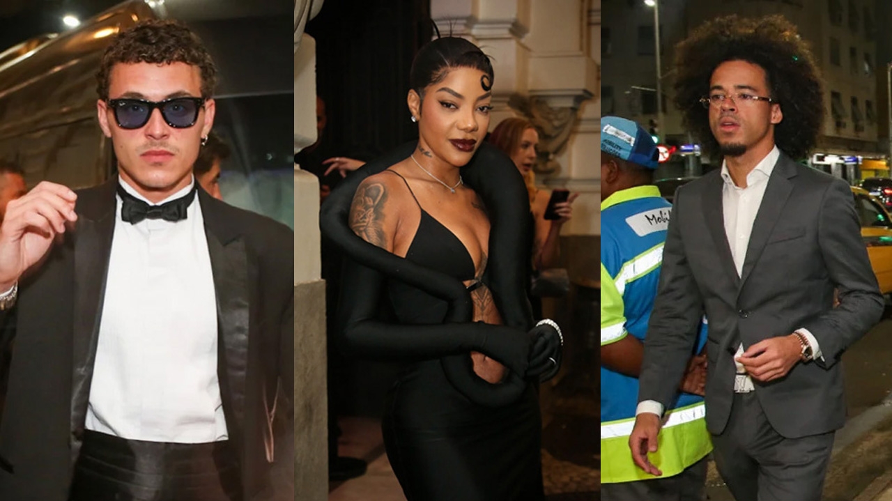 Confira looks dos famosos presentes no leilão beneficente de Vini Jr