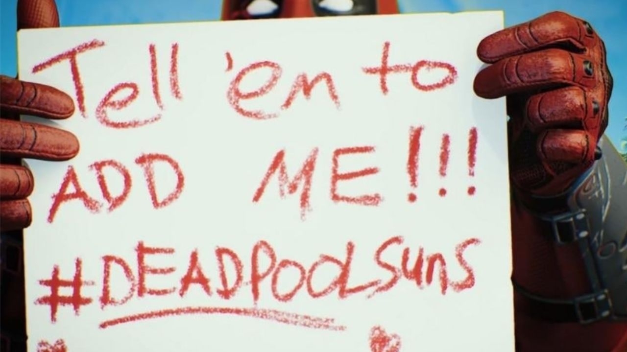 Deadpool entra nas contas da Marvel e pede para ser adicionado ao jogo