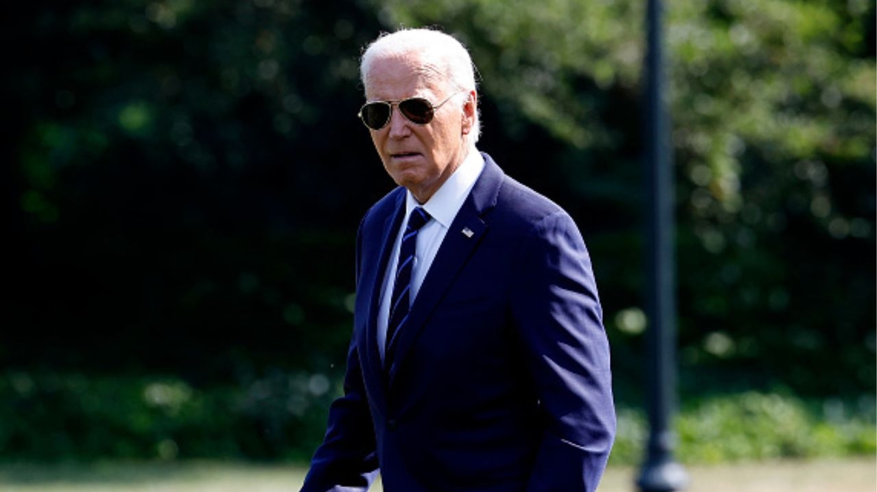 Joe Biden faz sua primeira aparição pública após desistir da candidatura