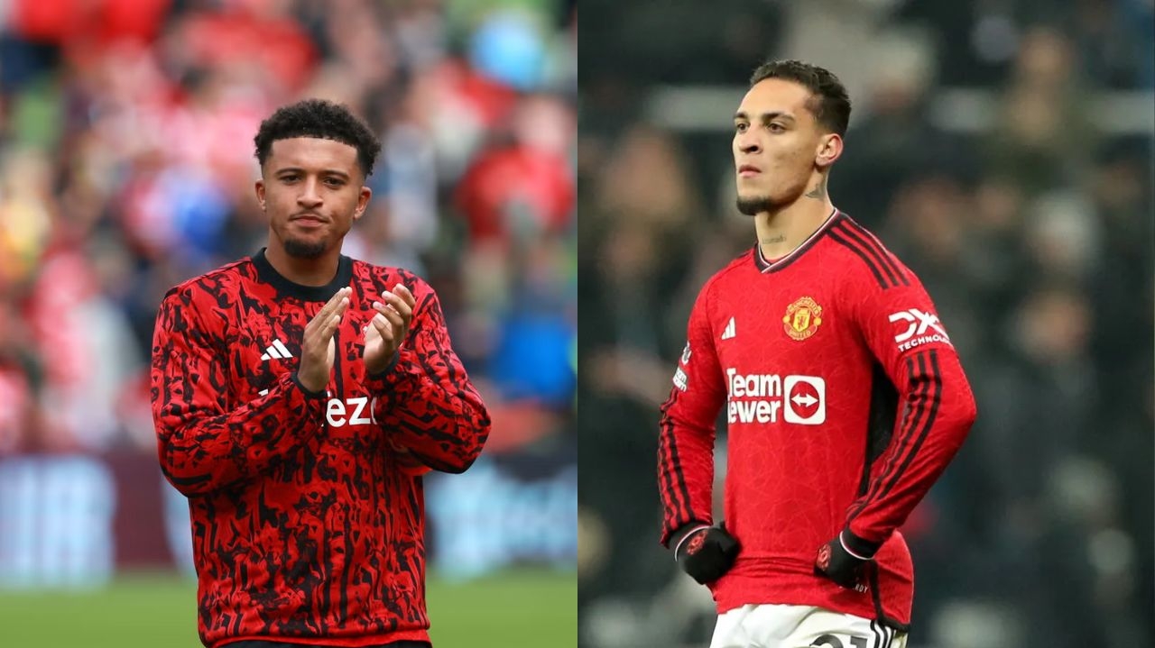 Manchester United planeja vender Antony e Sancho.