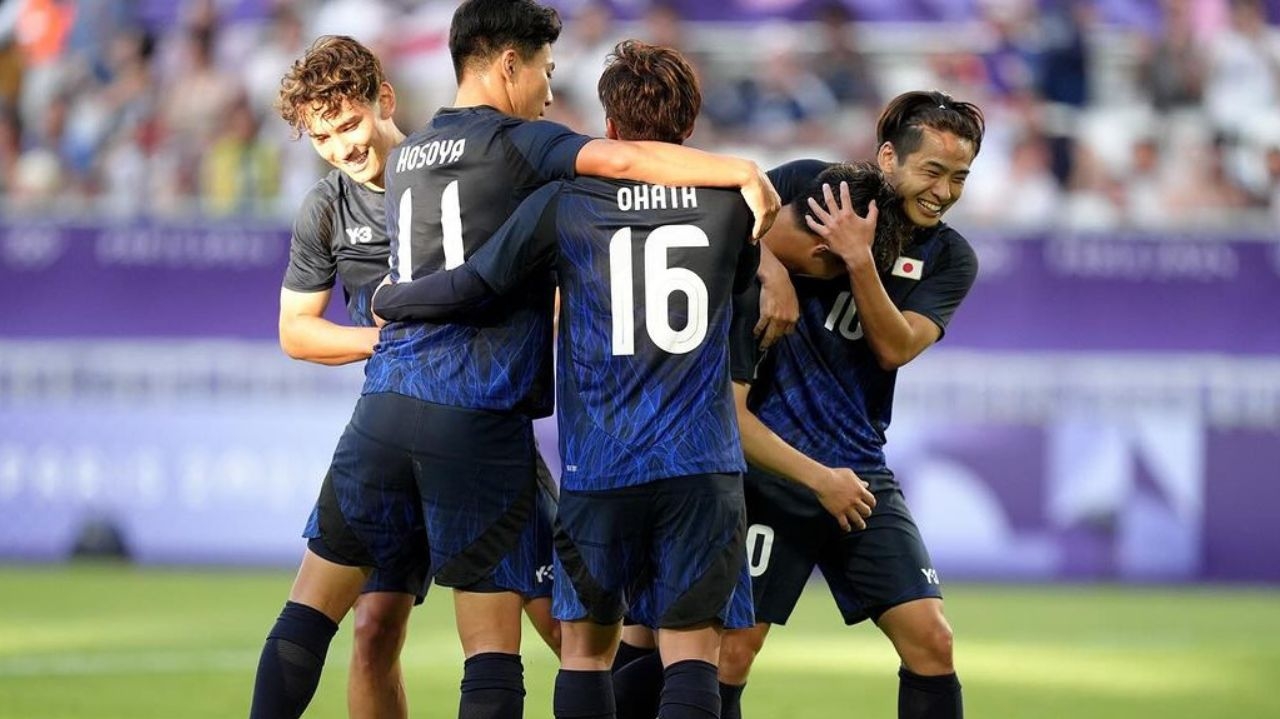 Japão estreia nas Olimpíadas com goleada sobre o Paraguai