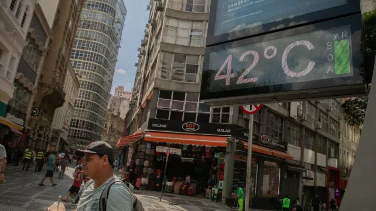 São Paulo terá maiores temperaturas até 2050