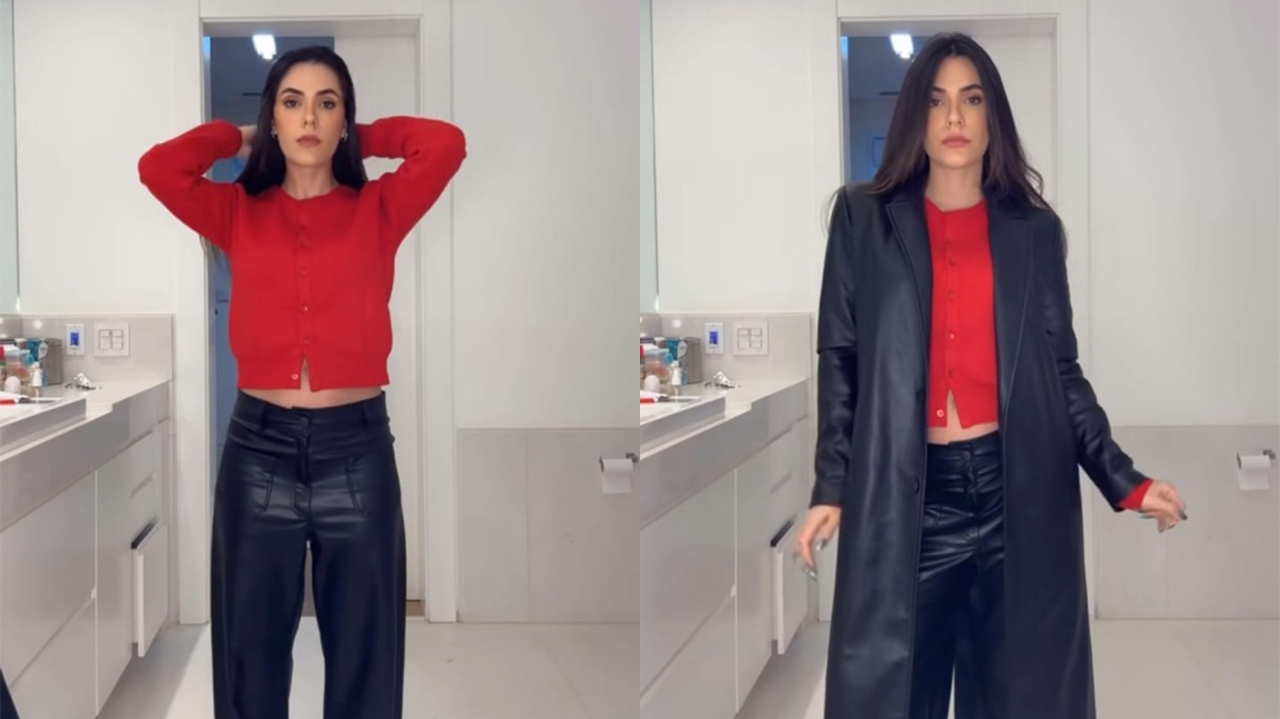 Jade Magalhães exibe barriguinha de grávida nas redes sociais