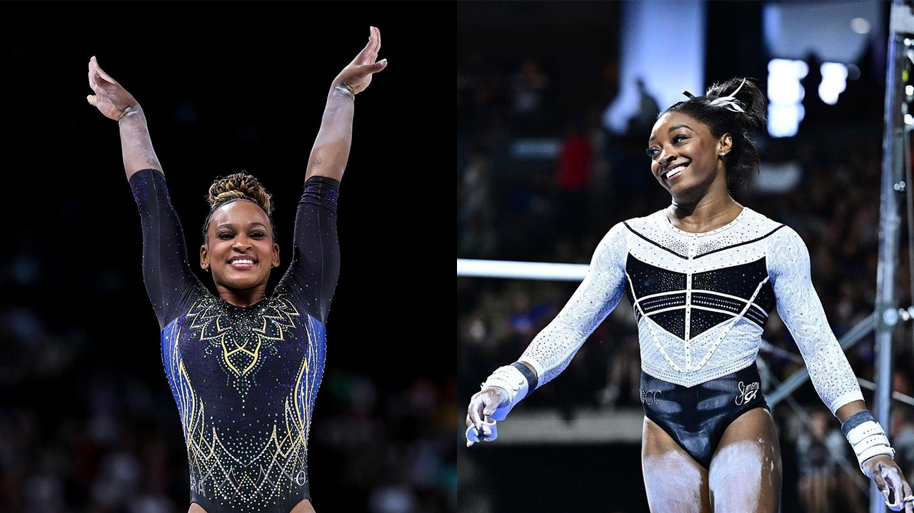 Batalha gigante: Rebeca Andrade e Simone Biles se enfrentam na final de ginástica artística