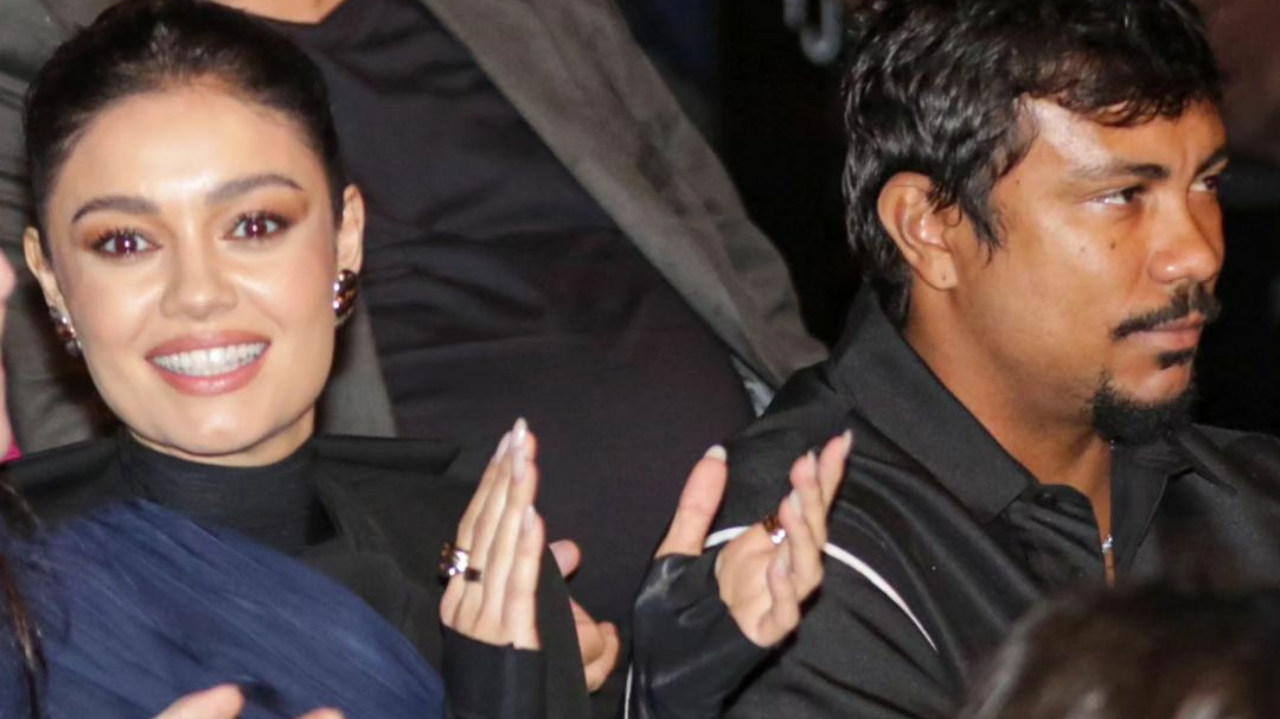 Xamã e Sophie Charlotte são vistos juntos indo ao show de Caetano Veloso