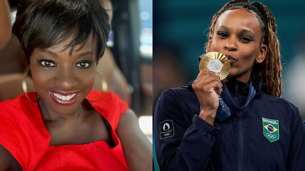Viola Davis elogia Rebeca Andrade após conquista do ouro nas Olimpíadas