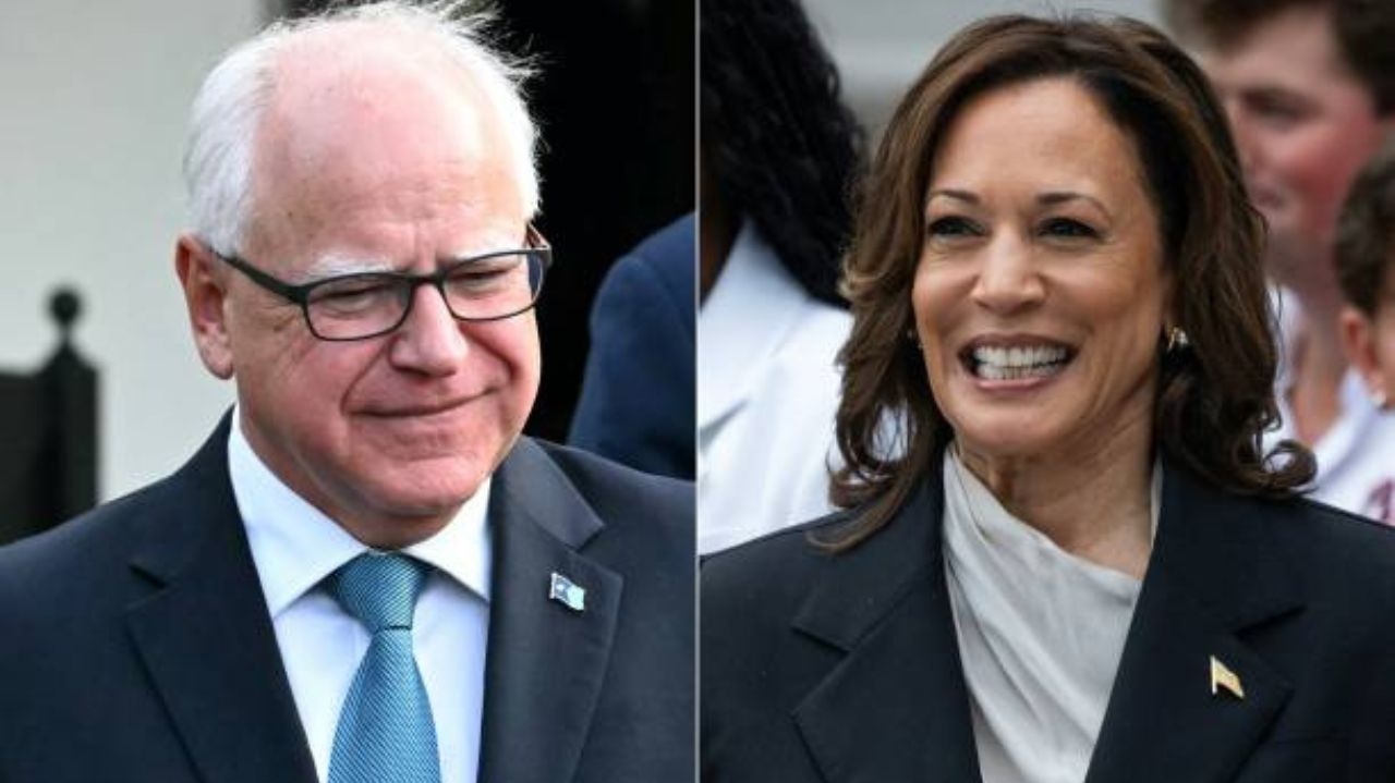 Kamala Harris oficializa Tim Walz como vice para chapa Presidencial