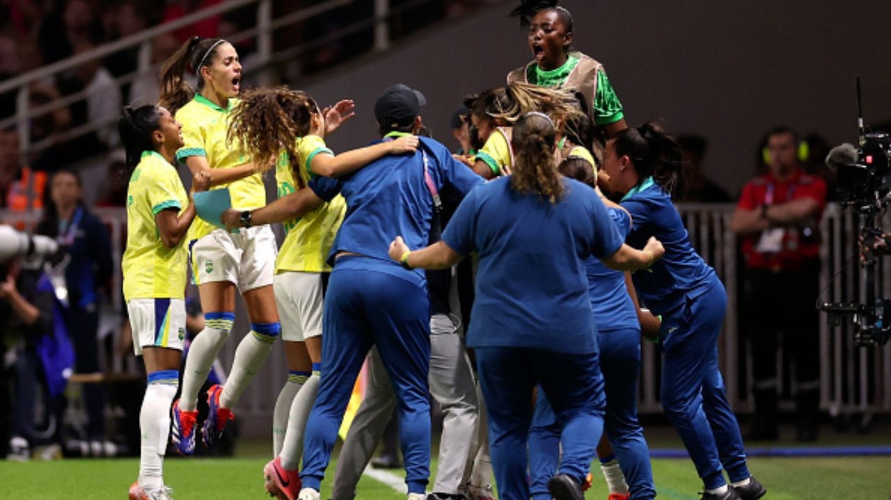 Brasil alcança sexta final olímpica consecutiva no futebol