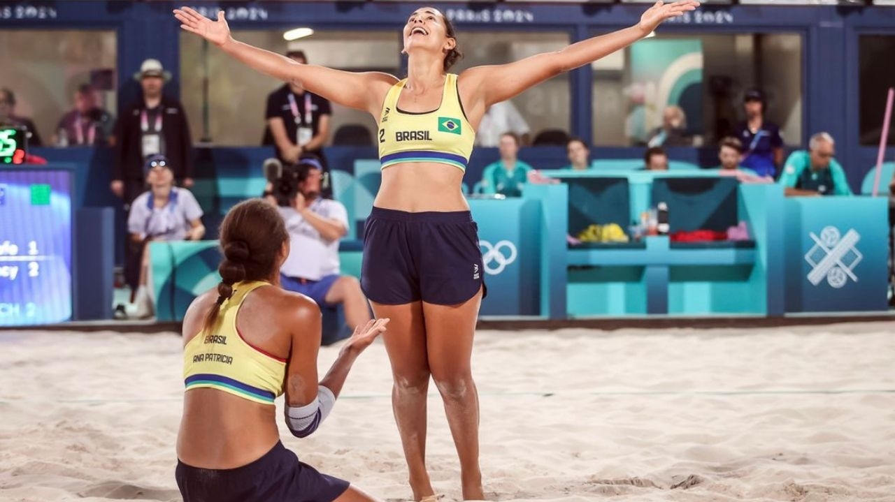 Duda e Ana Patrícia demonstram sintonia em quadra e vão à disputa da medalha de ouro