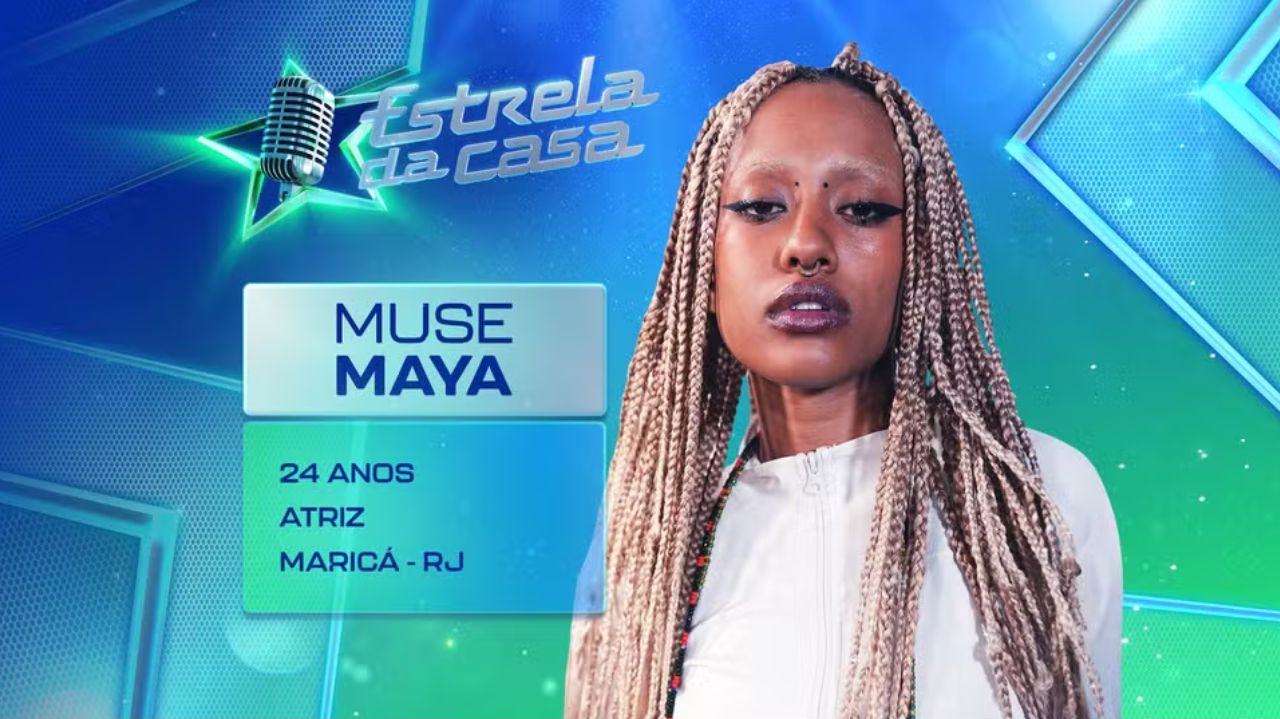Muse Maya é desclassificada do reality “Estrela da Casa” antes da estreia do programa