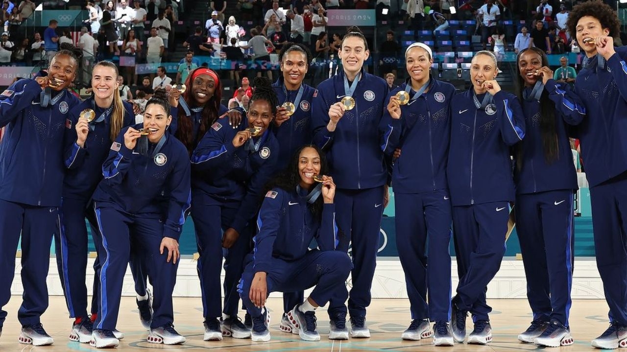 EUA conquista ouro no basquete feminino e lidera quadro de medalhas em Paris 2024