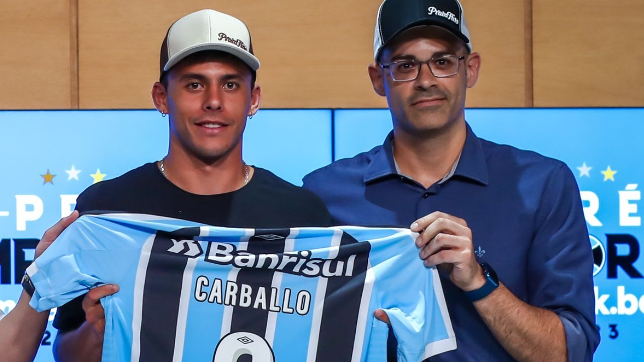 Grêmio empresta Felipe Carballo ao New York Red Bulls