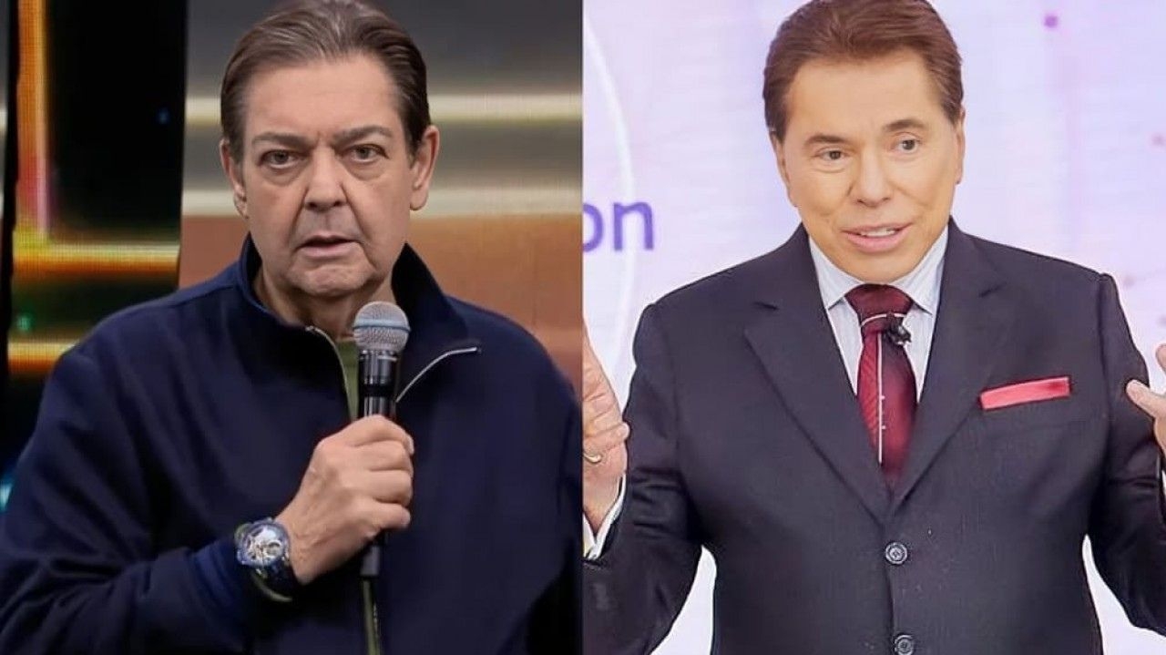 Fausto Silva relembra relação com Silvio Santos durante entrevista ao Fantástico