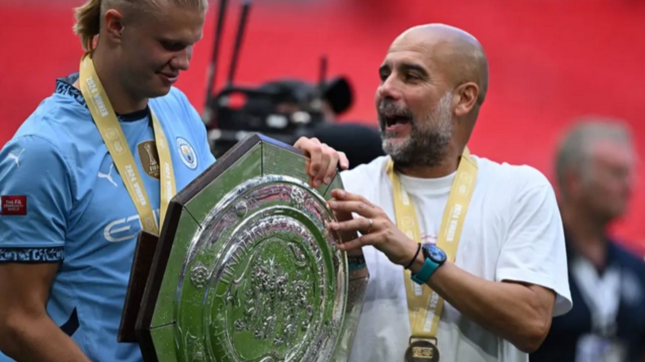 Haaland é comparado a Cristiano Ronaldo e Messi por Guardiola