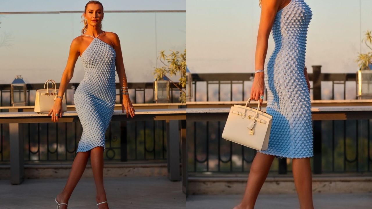 Ana Paula Siebert exibe bolsa avaliada em mais de R$ 100 mil