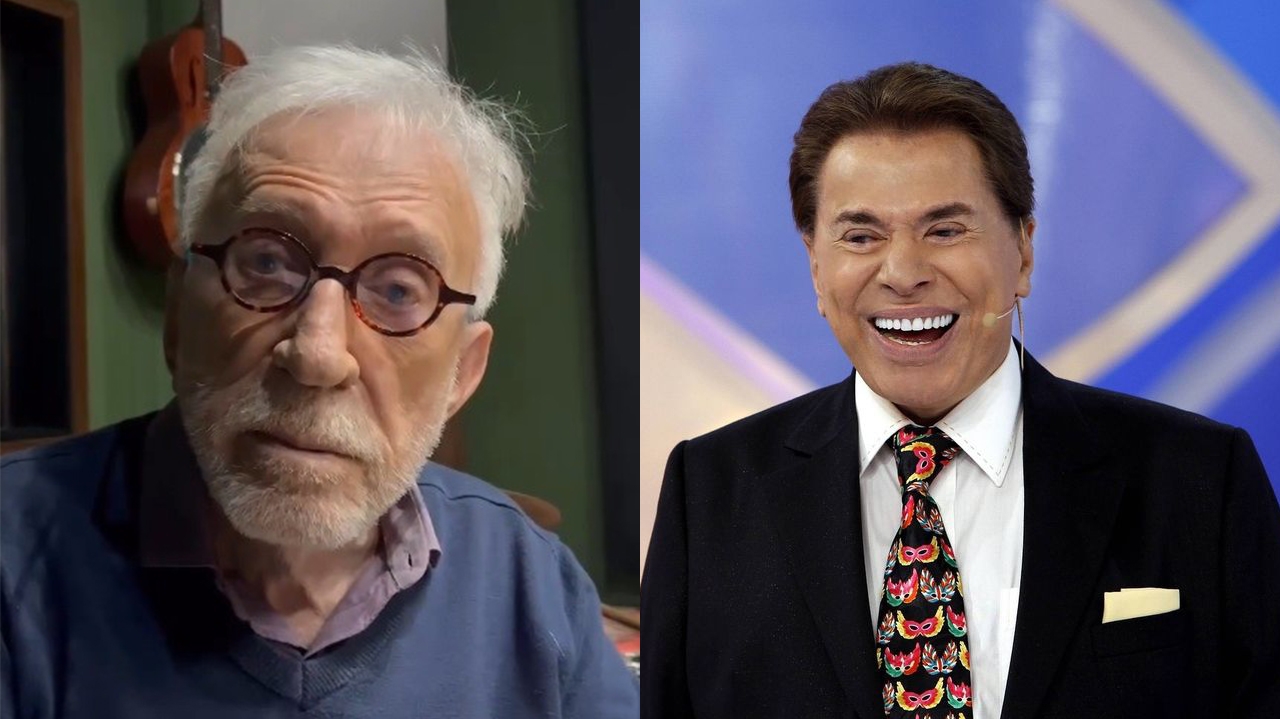 Moacyr Franco lamenta morte de Silvio Santos e revela inveja do apresentador como pai