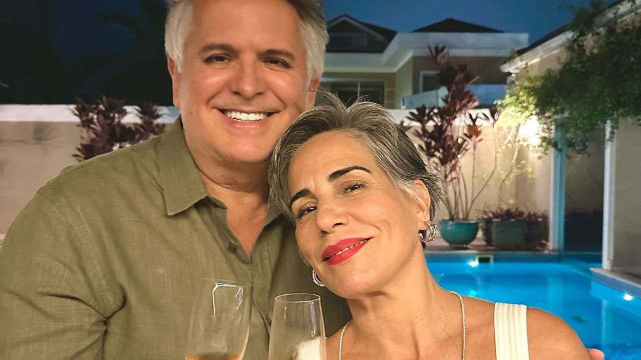 Orlando Morais se declara para Gloria Pires em seu aniversário de 61 anos