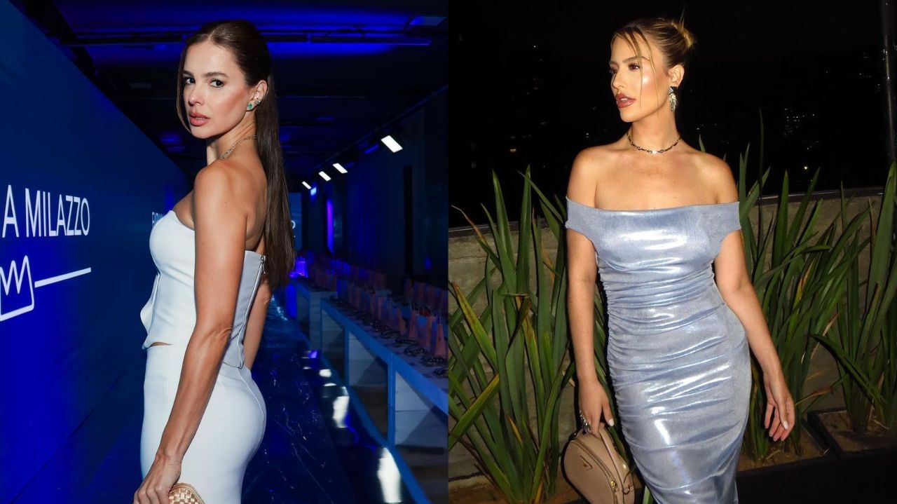 Famosas comparecem ao desfile de Fabiana Milazzo