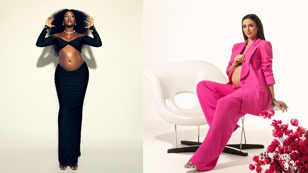 Gestantes famosas mostram que é possível se vestir de maneira fashion durante a gravidez