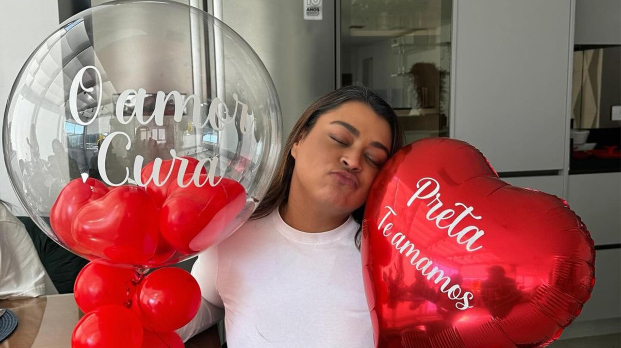 Preta Gil conclui primeiro ciclo de quimioterapia e celebra apoio de amigos e familiares