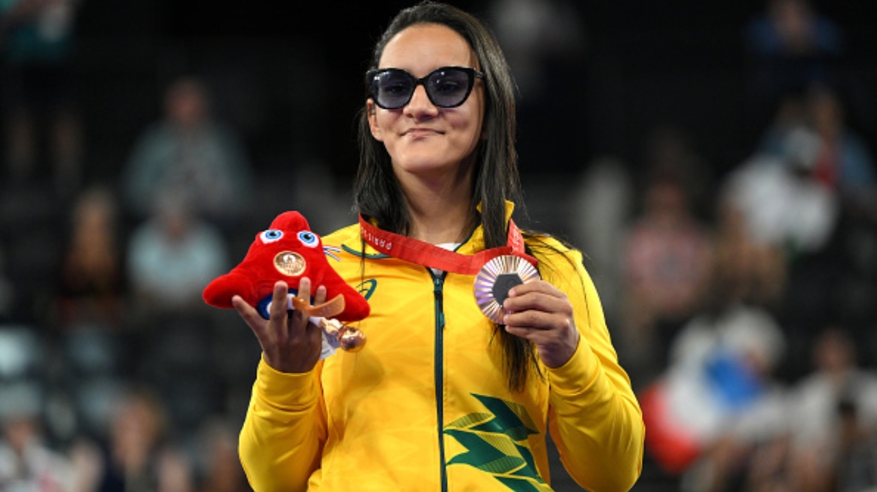 Lara Lima conquista medalha inédita de bronze, a 50ª do Brasil