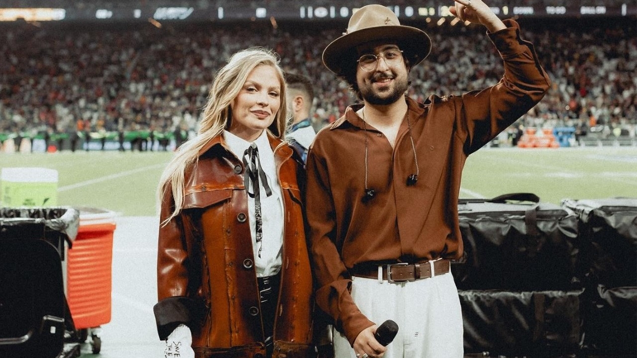 Famosos comparecem ao primeiro jogo da NFL no Brasil