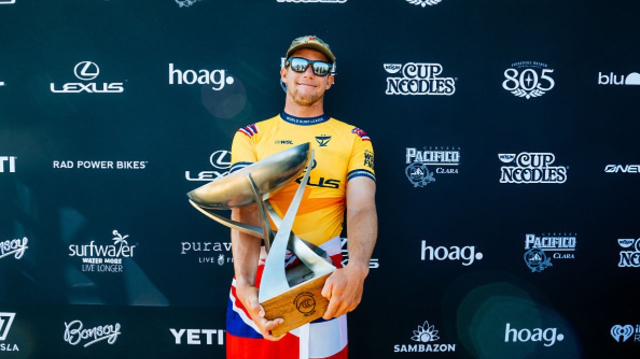 John John Florence conquista terceiro título mundial