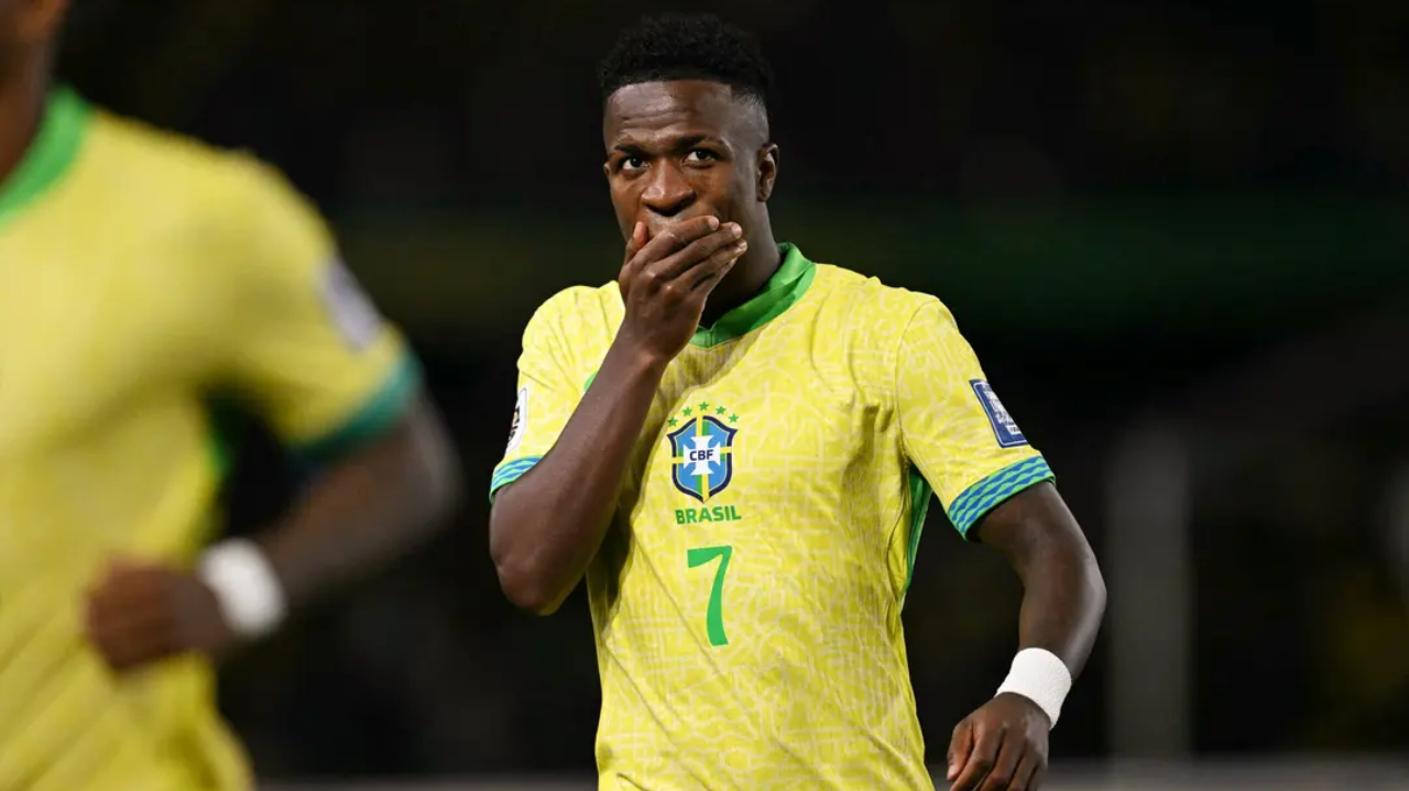 Vini Jr. admite desempenho abaixo do esperado e pede desculpas pela má fase da Seleção