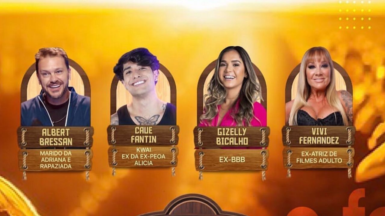 Participantes deixam o Paiol e integraram o elenco de A Fazenda 16