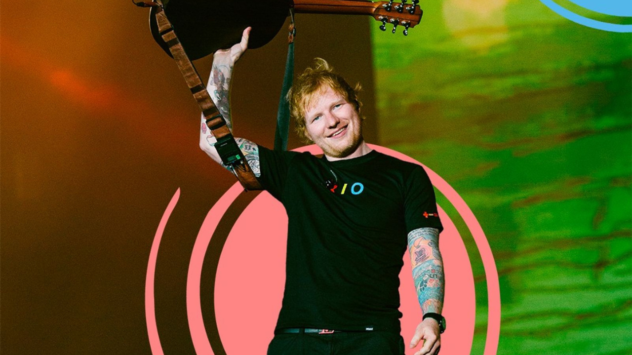 Rock In Rio 2024: Ed Sheeran sobe ao Palco Mundo pela primeira vez como headliner