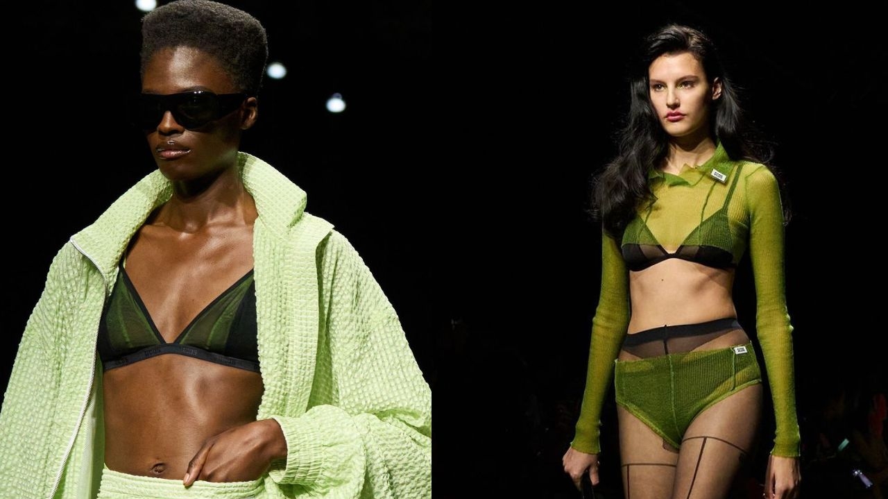 Milão Fashion Week: estética BRAT domina as passarelas da grife GCDS