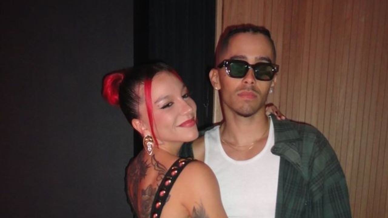 Priscilla marca presença no Rock In Rio ao lado de seu noivo