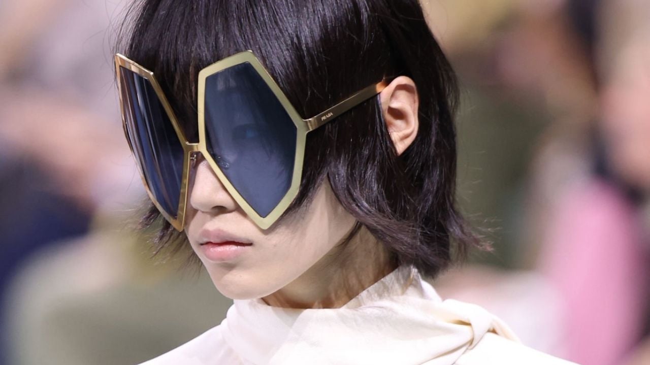 Modelos futuristas de óculos de sol se tornam febre entre grifes na Semana de Moda de Milão