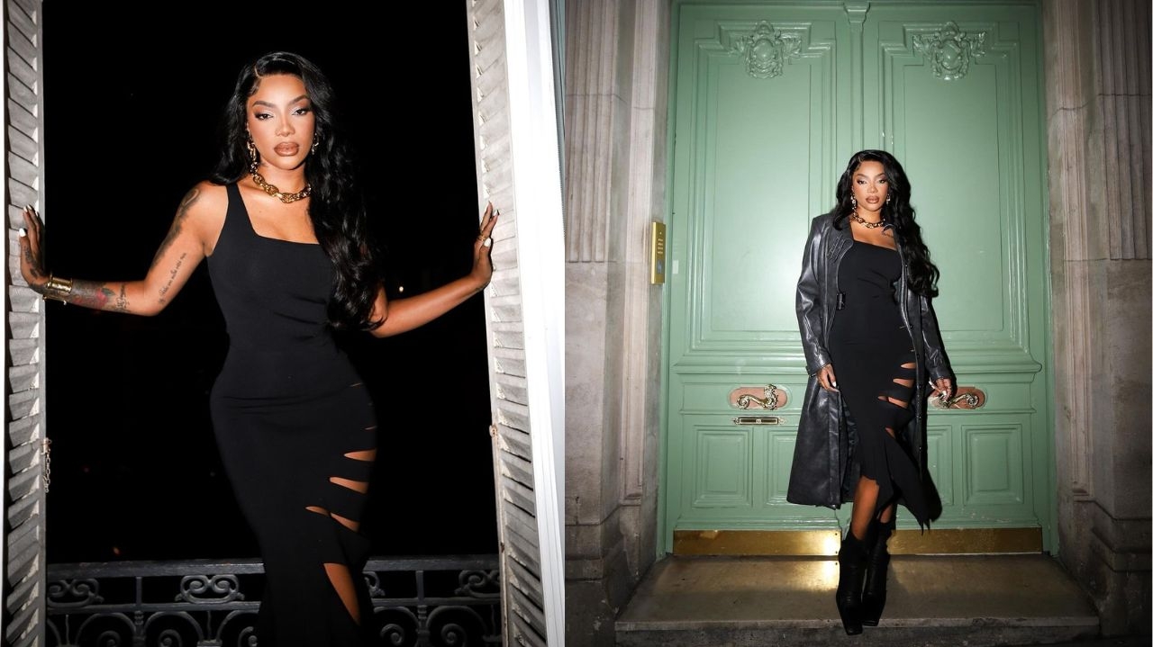 Ludmilla veste marca francesa Mugler em evento de Beyoncé