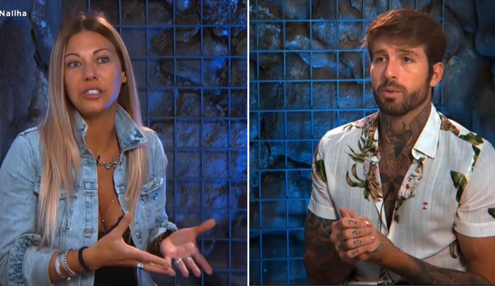 Antonella e Claudinho discutem na ‘Ilha Record’: ‘É uma pessoa que eu não quero mais conversar’