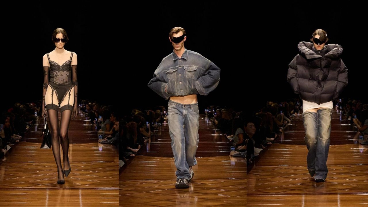 Confira os destaques do desfile da Balenciaga na Paris Fashion Week