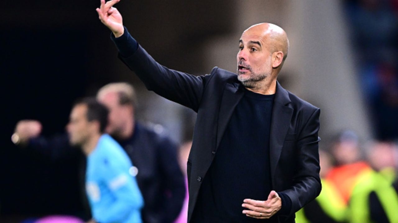 Guardiola é questionado sobre substituição do Haaland