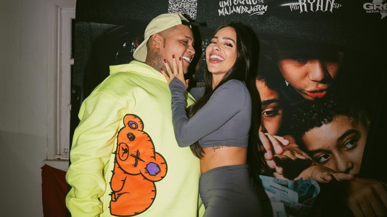 Mc Ryan passa final de semana ao lado de sua namorada após agressão exposta na rede