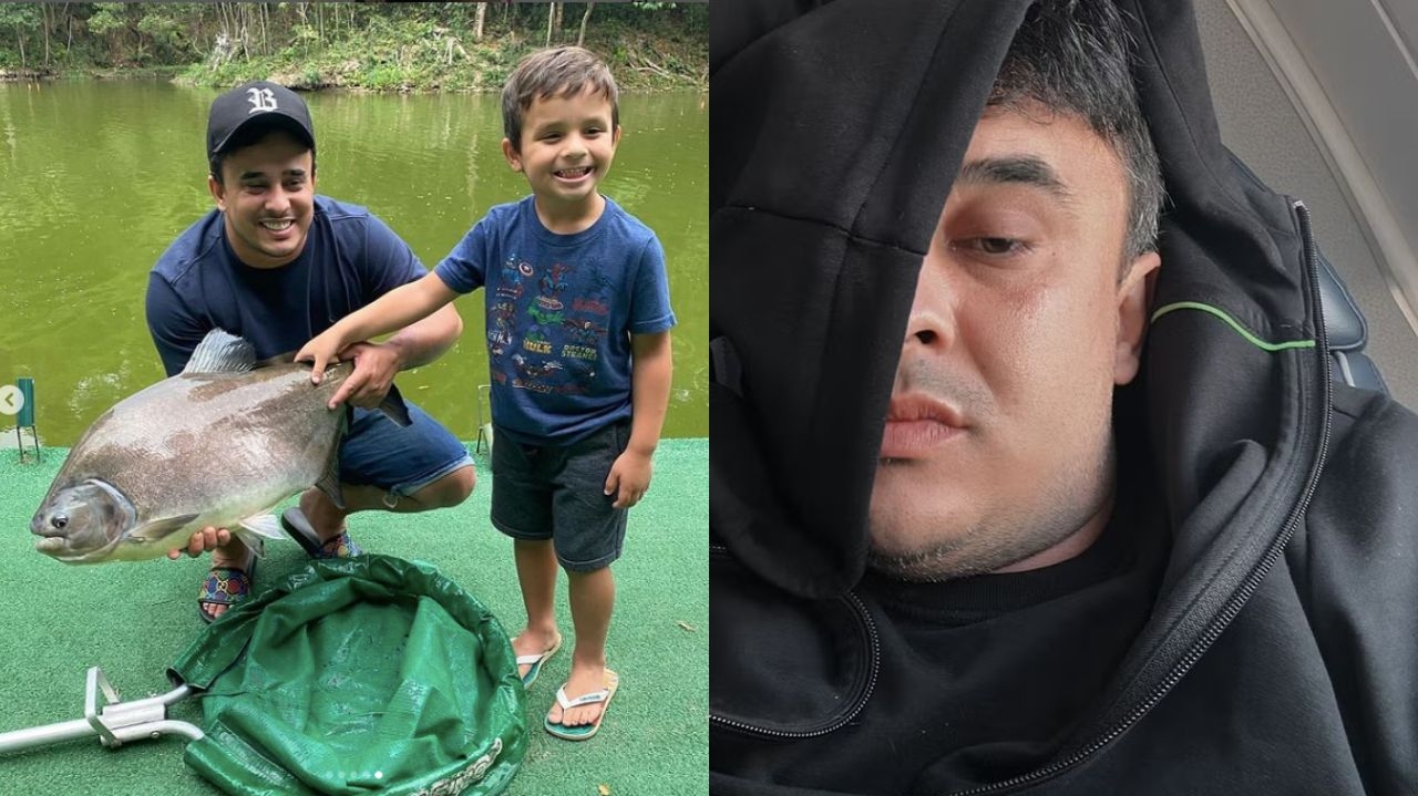 Furacão nos EUA deixa Kauan isolado e artista lamenta ausência em aniversário do filho