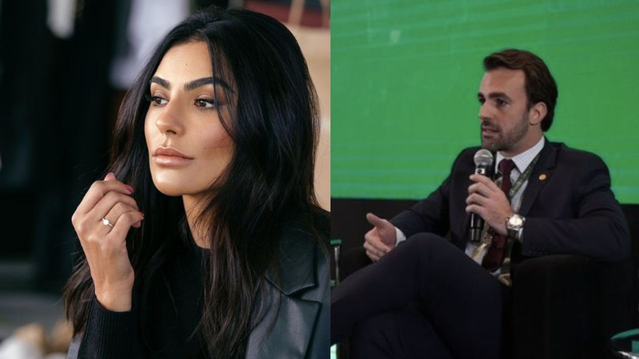 Cíntia Chagas relata à polícia agressão corporal e abuso do ex-companheiro