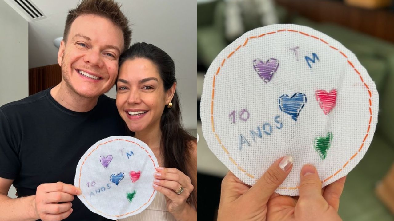 Michel Teló e Thais Fersoza celebram 10 anos de casamento